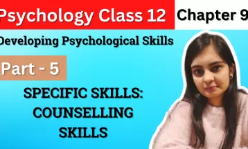 Psychology class 12 Chapter 9 | Part-5